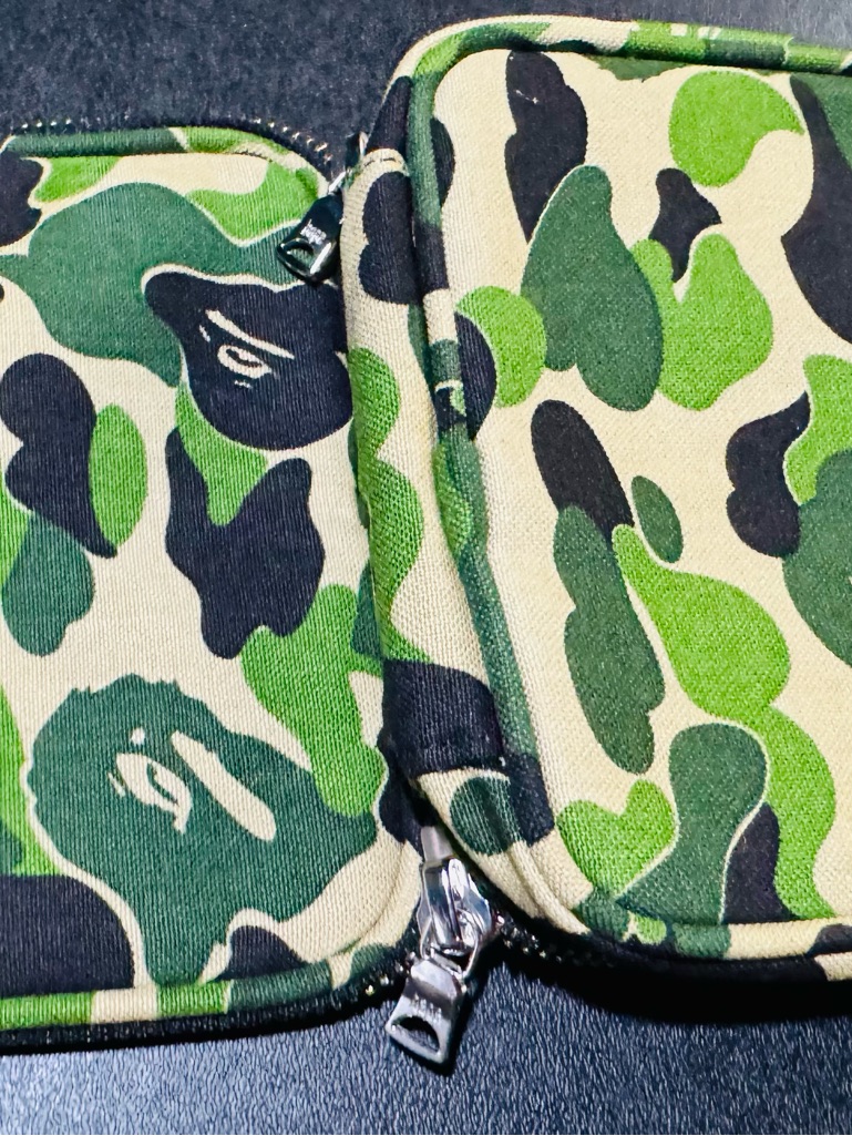 Camouflage Green Travel Pouch  Unbranded